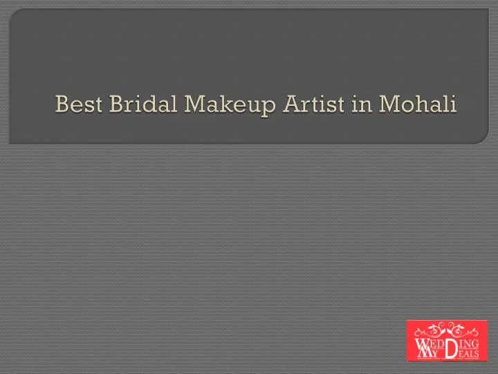 best bridal makeup artist in mohali