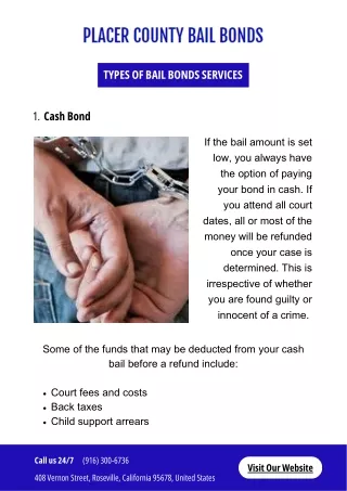 Bail Bonds In Placer County