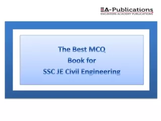 SSC JE Civil Engineering MCQ PPT