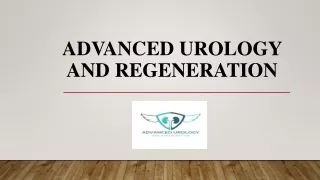 Best Urethra Cancer Treatment in Kolkata | Advanced Urology and Regeneration