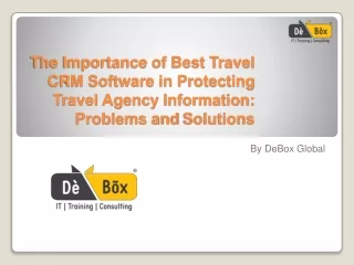 The Importance of Best Travel CRM Software information