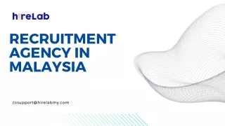 Recruitment Agency In Malaysia- Hirelabmy