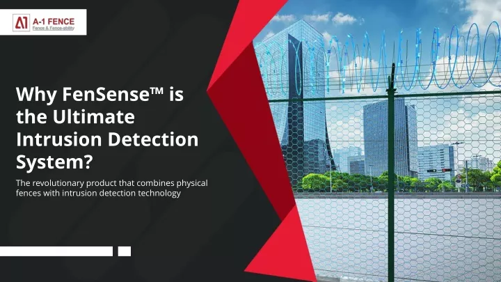 why fensense is the ultimate intrusion detection