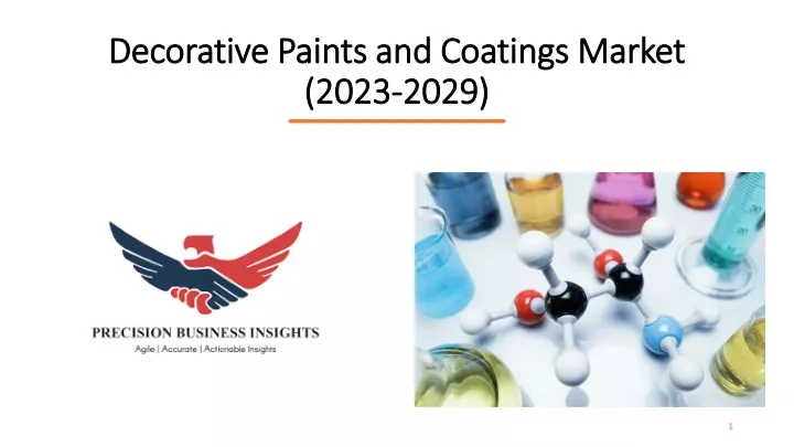 decorative paints and coatings market 2023 2029