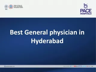General physician in Hyderabad.