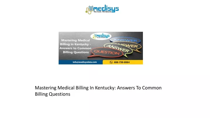 mastering medical billing in kentucky answers