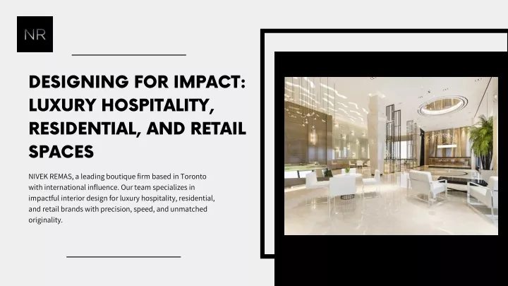 designing for impact luxury hospitality