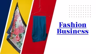 fashion business
