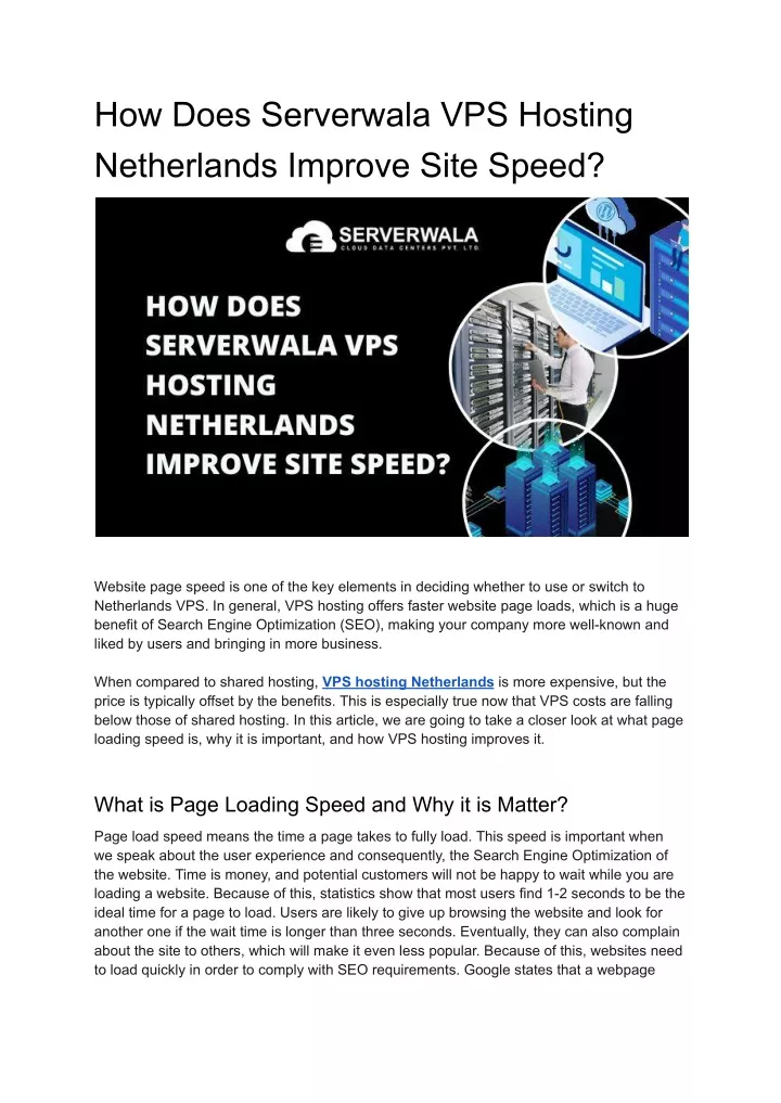 how does serverwala vps hosting netherlands