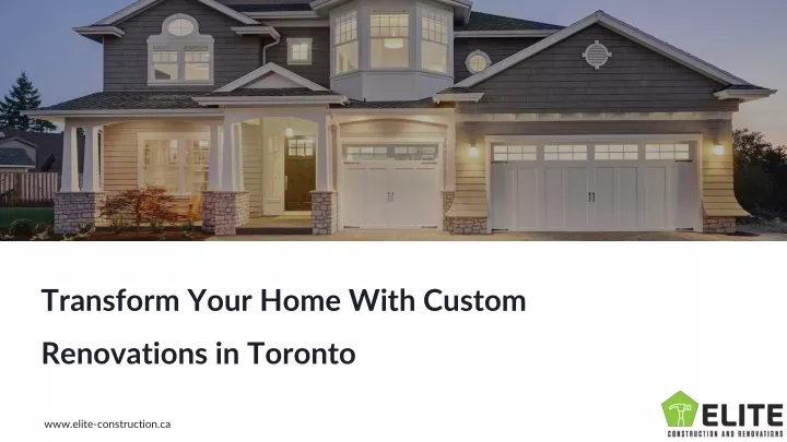 transform your home with custom renovations
