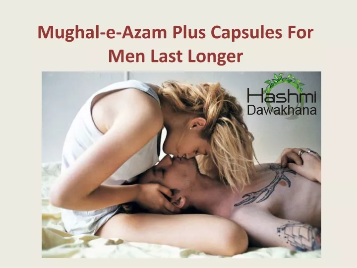 mughal e azam plus capsules for men last longer
