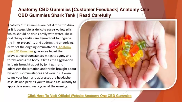 anatomy cbd gummies customer feedback anatomy