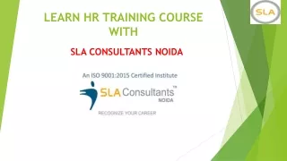 HR Course in Delhi