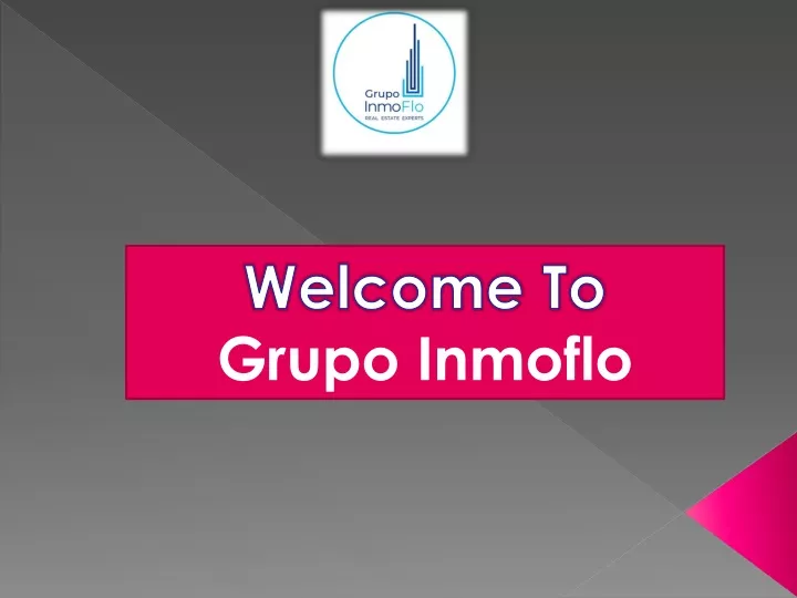 welcome to grupo inmoflo