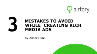 3 Mistakes to Avoid While Creating Rich Media Ads
