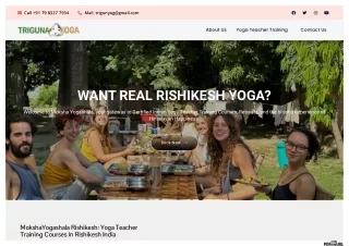 Yoga Teacher Training Rishikesh India