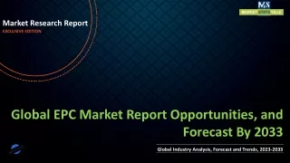 market research report exclusive edition