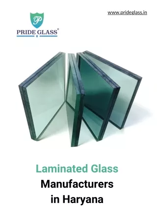 Laminated Glass Manufacturers in Haryana