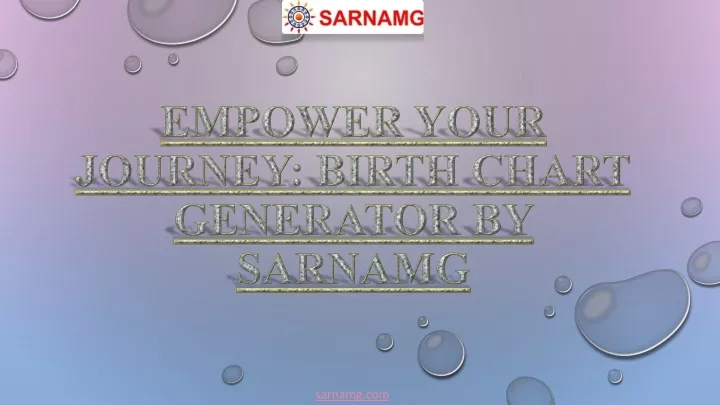 empower your journey birth chart generator by sarnamg