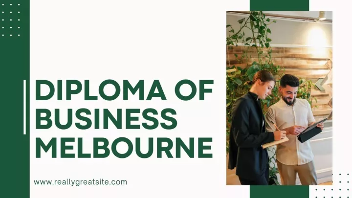 diploma of business melbourne