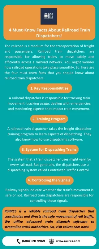 4 Must-Know Facts About Railroad Train Dispatchers!