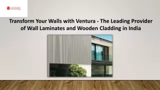 Wooden Cladding For Walls - Ventura International