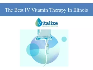 The Best IV Vitamin Therapy In Illinois