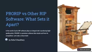 prorip vs other rip software what sets it apart