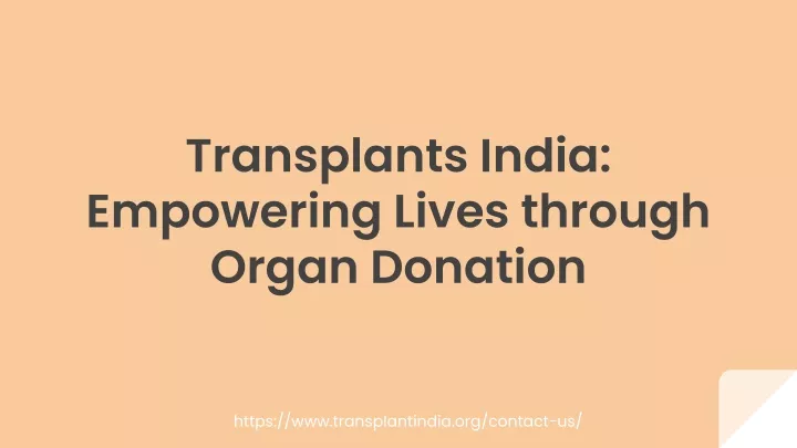 transplants india empowering lives through organ