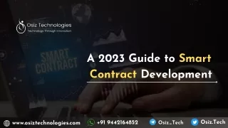 A 2023 Guide to Smart Contract Development