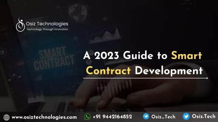 a 2023 guide to smart contract development
