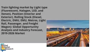 Train lighting Market by Global