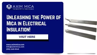 Unleashing the Power of Mica in Electrical Insulation!