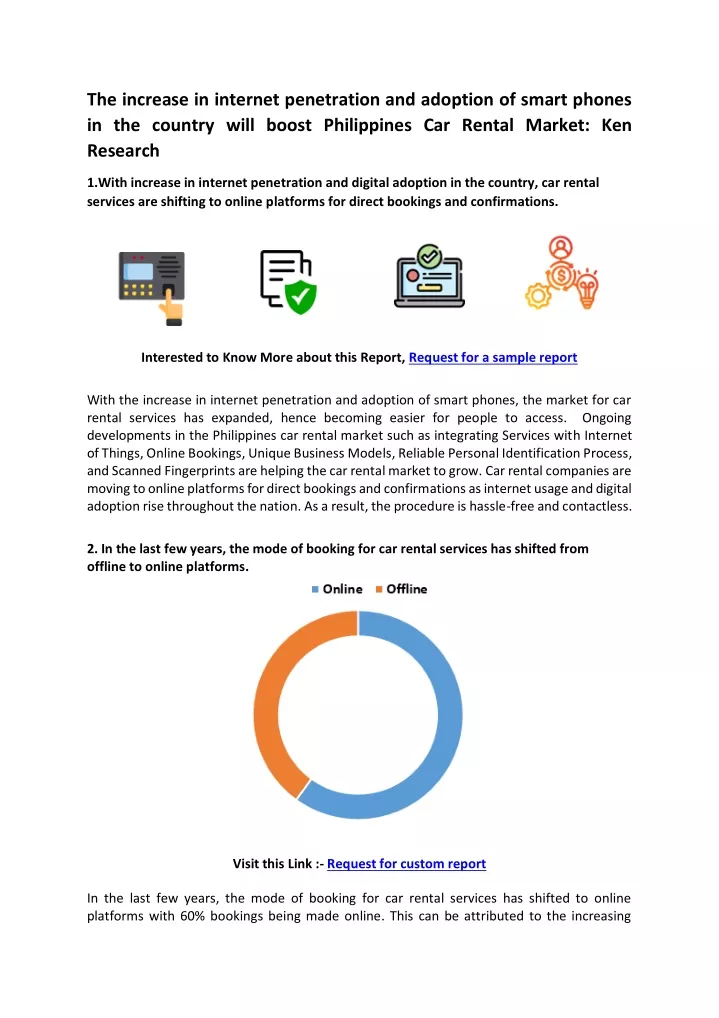 the increase in internet penetration and adoption