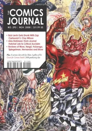 [PDF READ ONLINE] The Comics Journal #293