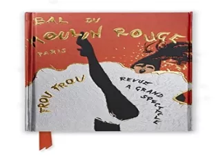 (PDF) Download René Gruau: Bal du Moulin Rouge (Foiled Journal) (Flame Tree Note