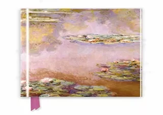 (DOWNLOAD) Monet: Waterlilies (Foiled Journal) (Flame Tree Notebooks)