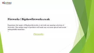 Fireworks  Bigshowfireworks.co.uk