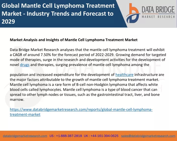 global mantle cell lymphoma treatment market
