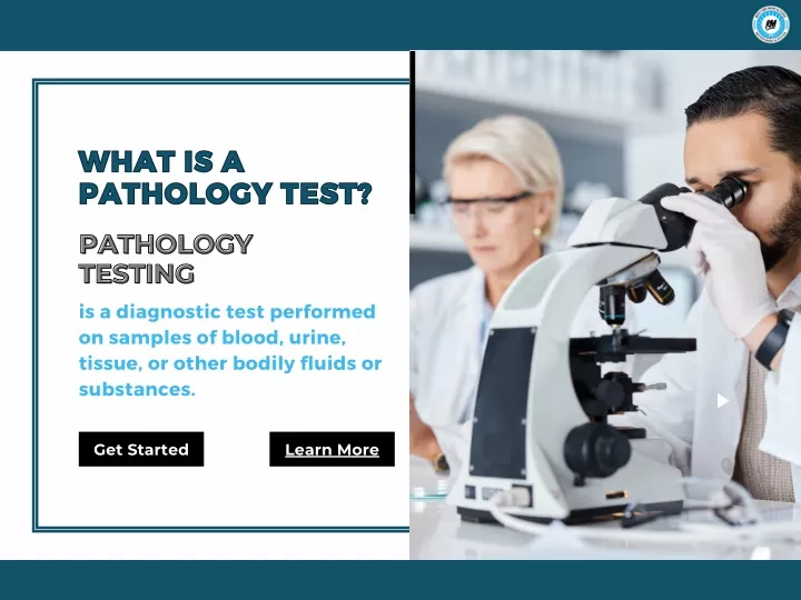 what is a pathology test pathology test