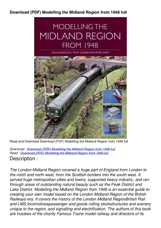 Download (PDF) Modelling the Midland Region from 1948 full