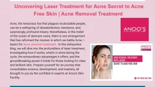 _Uncovering Laser Treatment for Acne Secret to Acne Free Skin _ Acne Removal Treatment