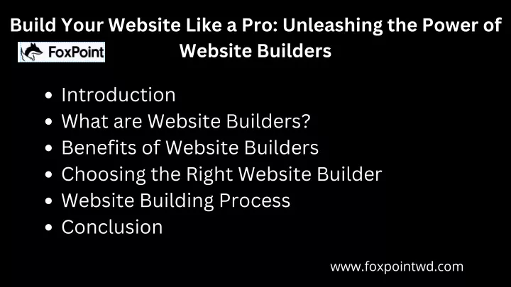 build your website like a pro unleashing