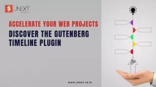 Accelerate Your Web Projects Discover the Gutenberg Timeline Plugin