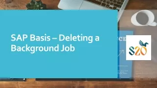 SAP Basis – Deleting a Background Job