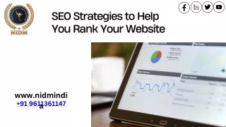 seo strategies to help you rank your website