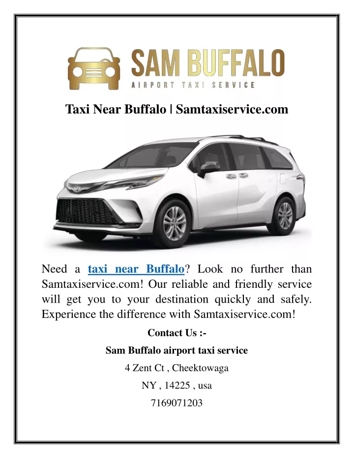 taxi near buffalo samtaxiservice com