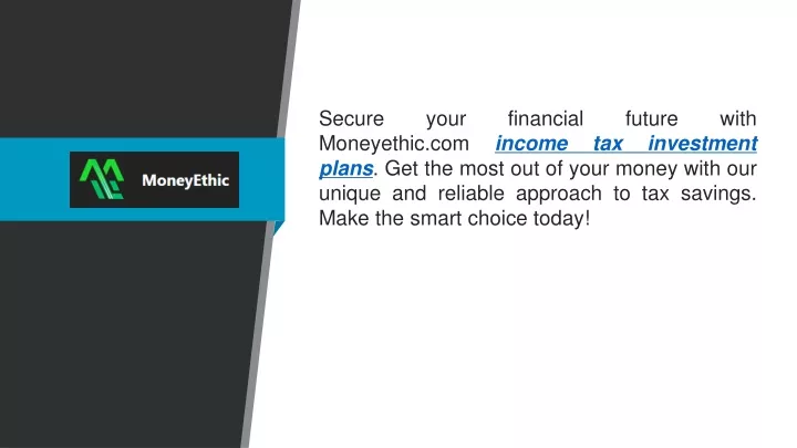 secure your financial future with moneyethic