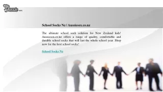 School Socks Nz  Aussiesox.co.nz