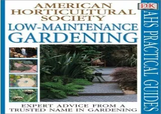 PDF Low Maintenance Gardening (AHS Practical Guides)